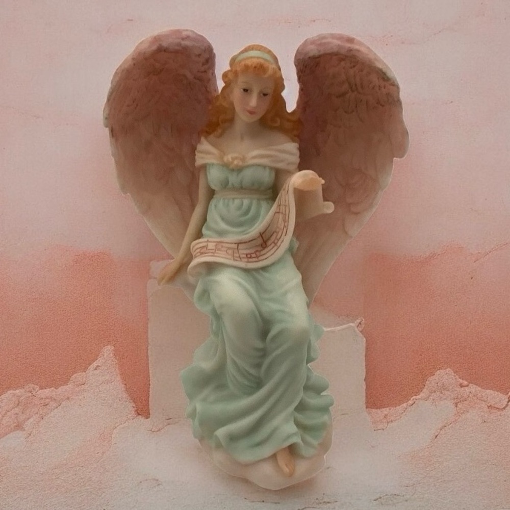 Roman Seraphim Classic Angel Figurine Laurice ‘Wisdom’s Child’ 1994 Retired Rare